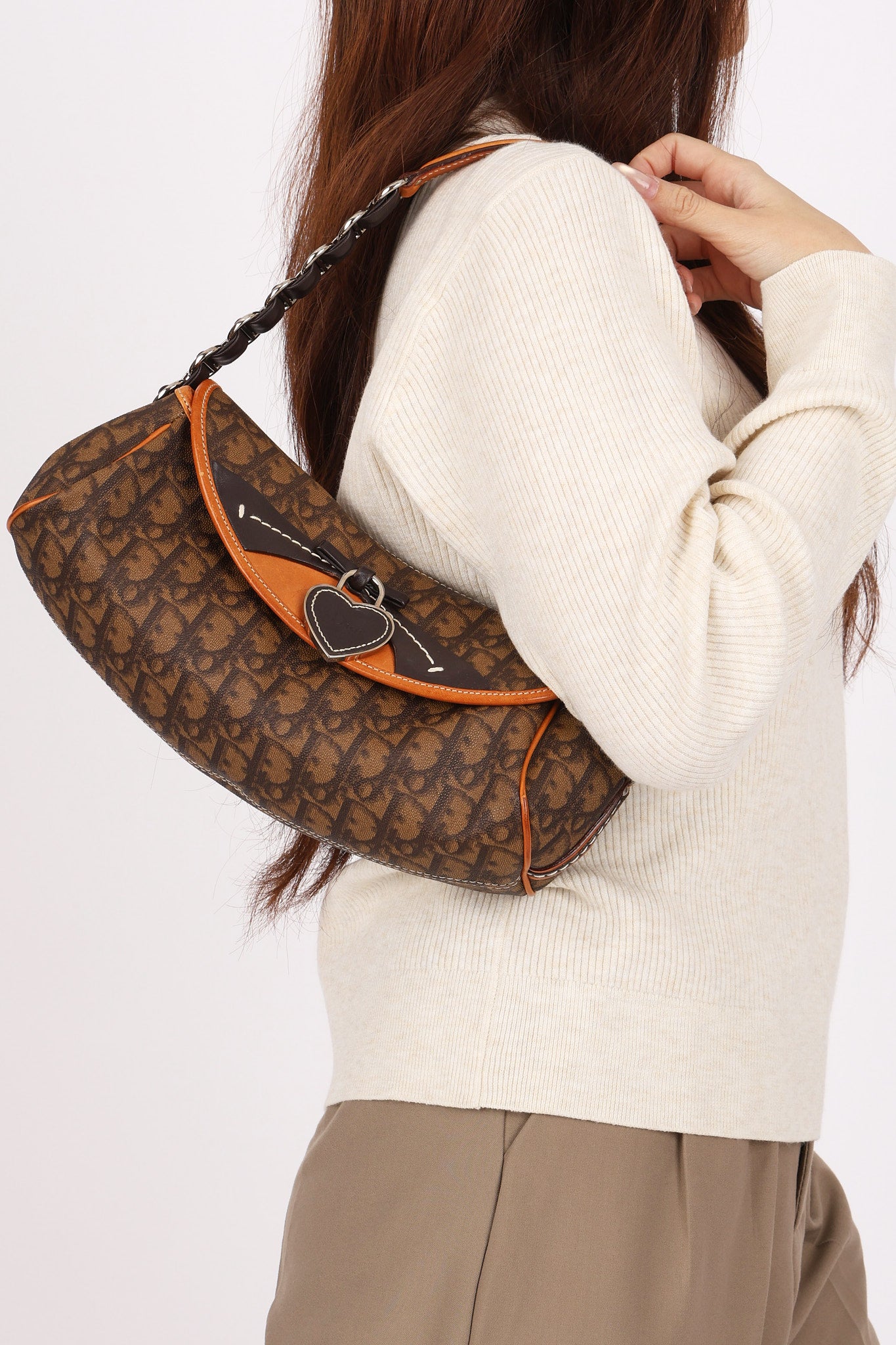 Dior Oblique Romantique Shoulder Bag