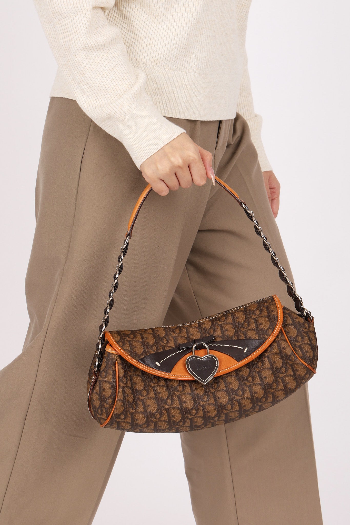 Dior Oblique Romantique Shoulder Bag