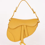Dior Mini Saddle Mustard Yellow 2019