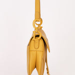 Dior Mini Saddle Mustard Yellow 2019