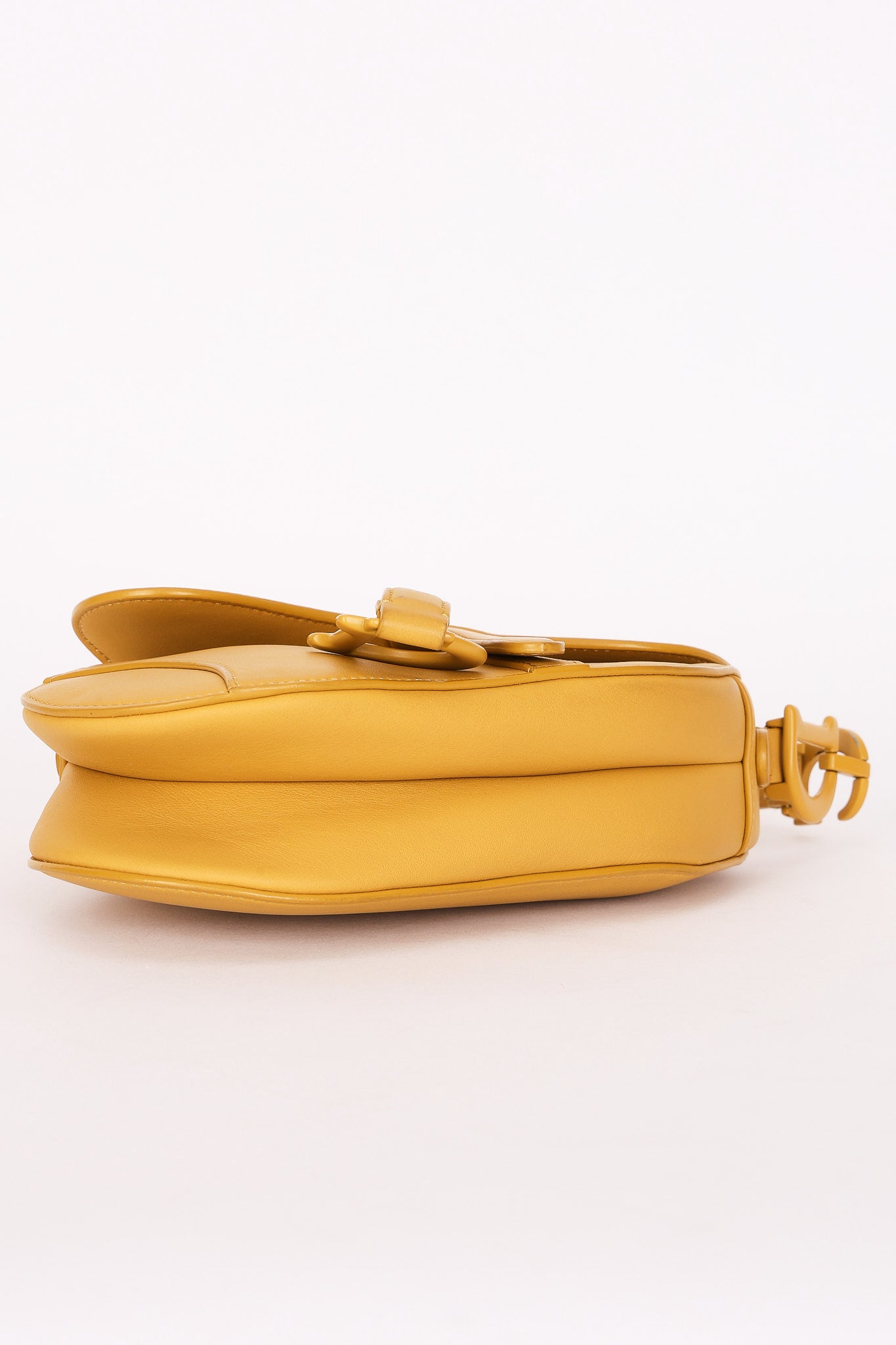 Dior Mini Saddle Mustard Yellow 2019
