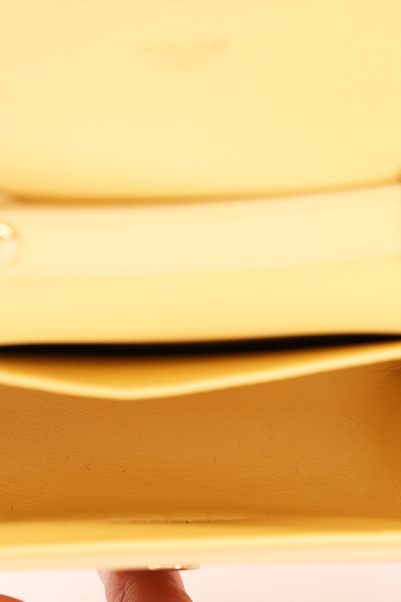 Celine Mini Claude Bag Butter Yellow