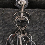 Christian Dior Large Denim Cannage Lady 1999