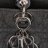 Christian Dior Large Denim Cannage Lady 1999