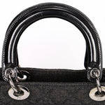 Christian Dior Large Denim Cannage Lady 1999
