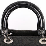 Christian Dior Large Denim Cannage Lady 1999