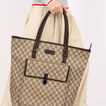 Gucci GG Supreme Front Pocket Tote
