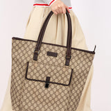 Gucci GG Supreme Front Pocket Tote