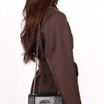 Chanel Mini Timeless CC Flap Black Lambskin GHW