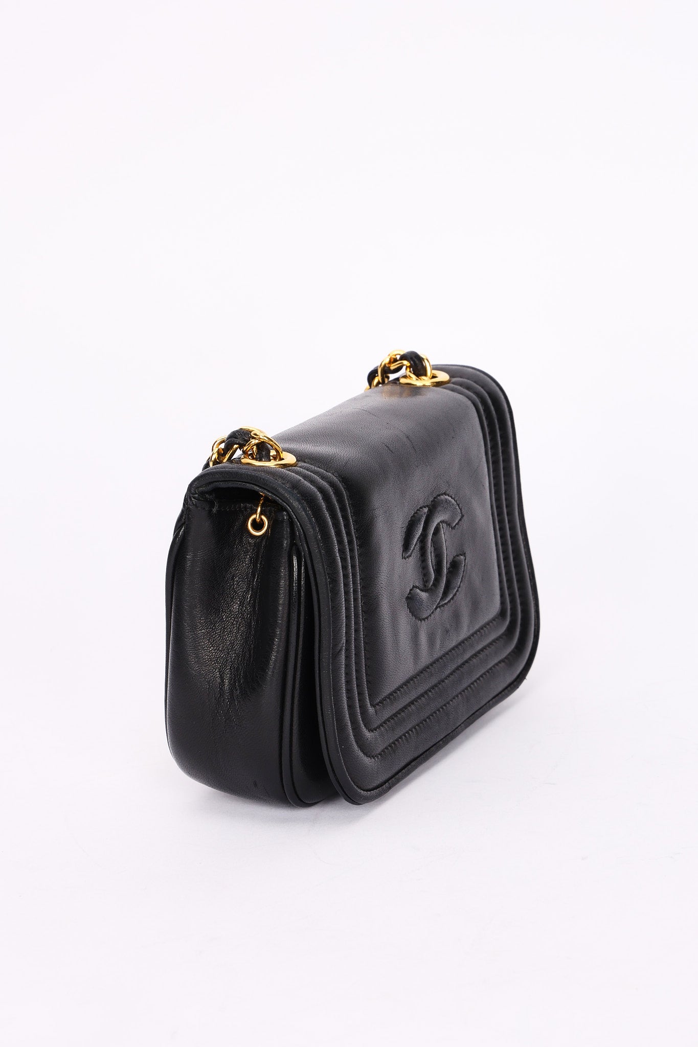 Chanel Mini Timeless CC Flap Black Lambskin GHW