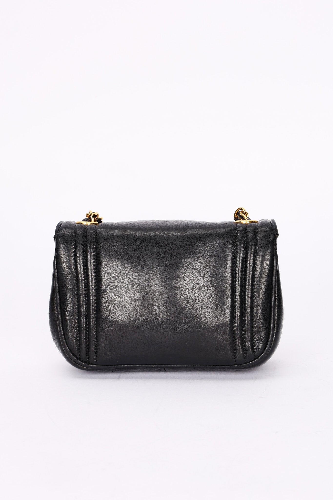 Chanel Mini Timeless CC Flap Black Lambskin GHW