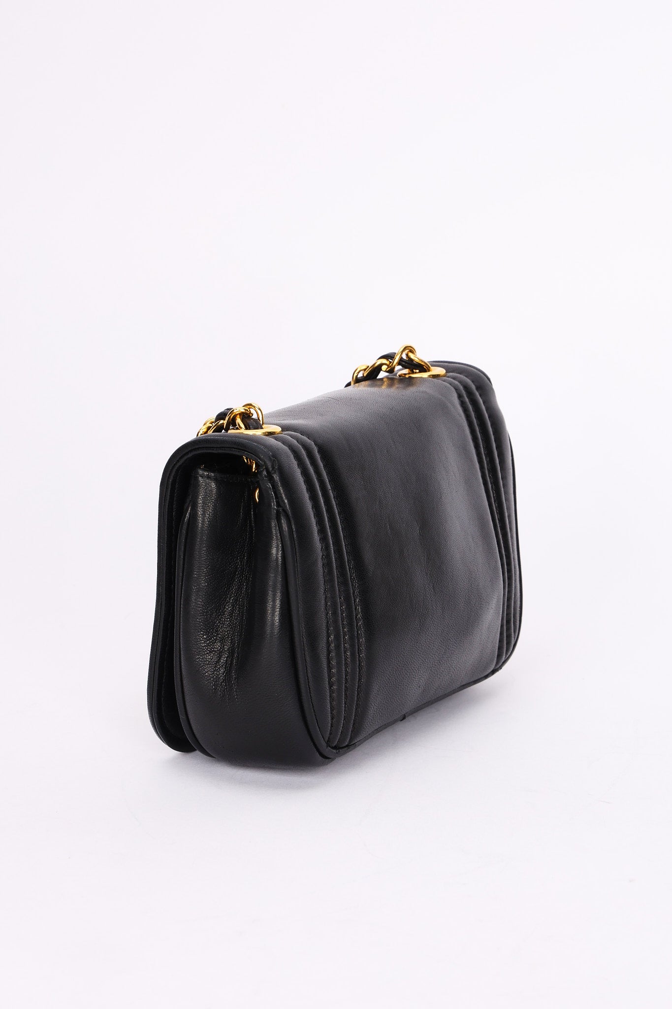 Chanel Mini Timeless CC Flap Black Lambskin GHW