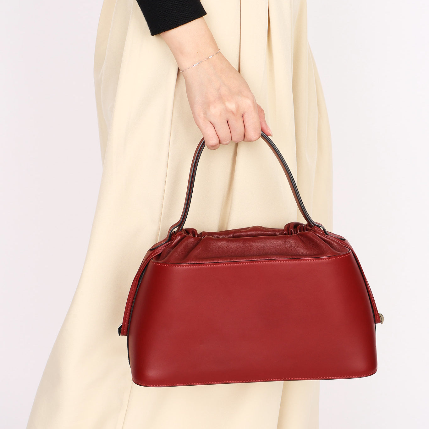 Ultra-Rare Hermès Sac De Paris Rouge H Chamonix PHW 2006