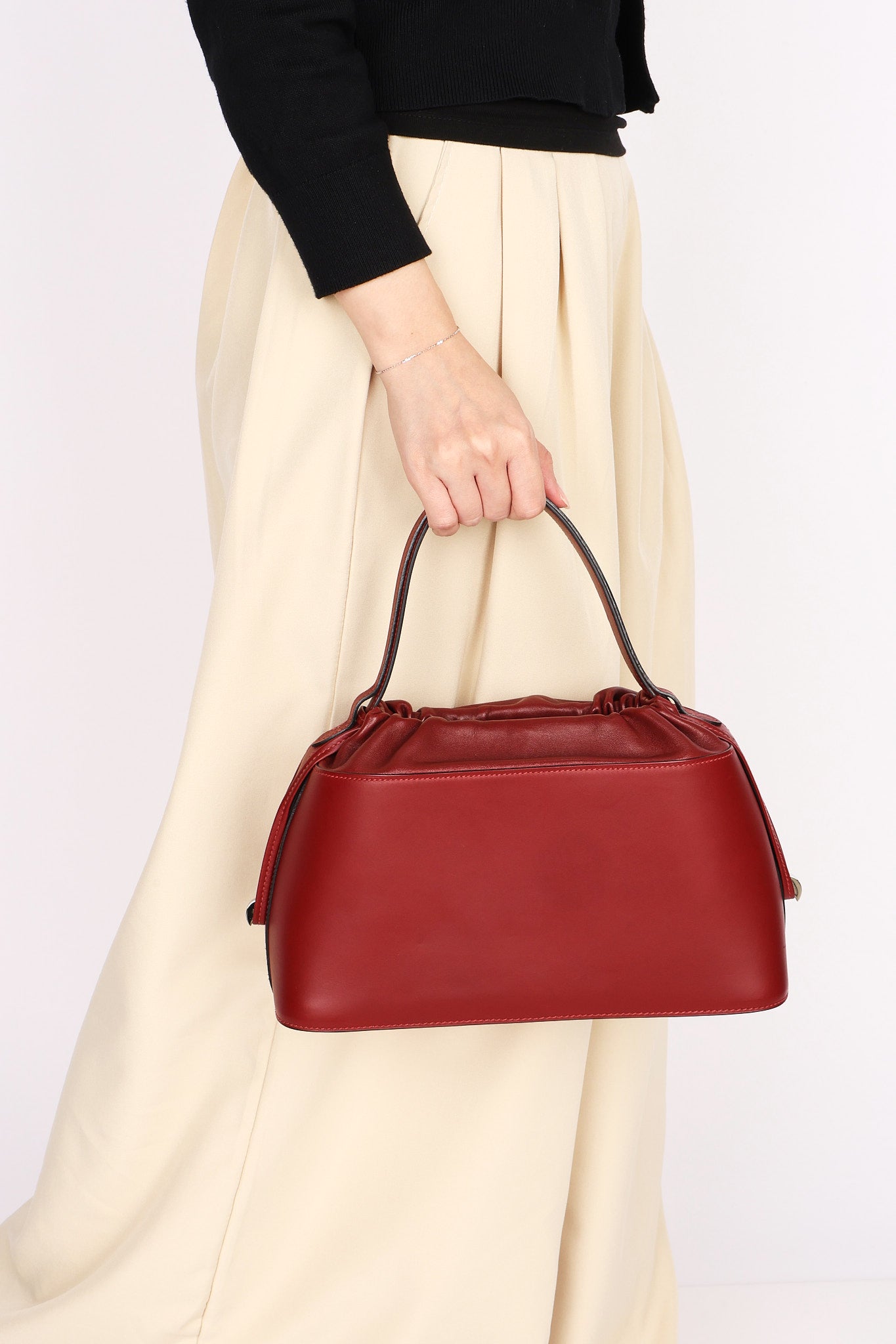 Ultra-Rare Hermès Sac De Paris Rouge H Chamonix PHW 2006