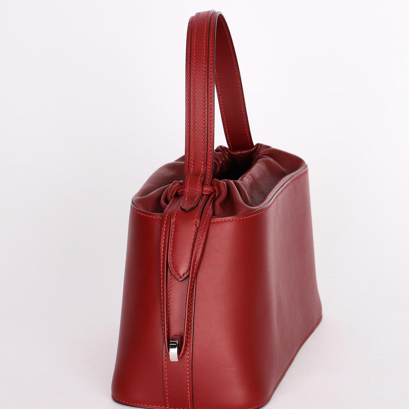 Ultra-Rare Hermès Sac De Paris Rouge H Chamonix PHW 2006