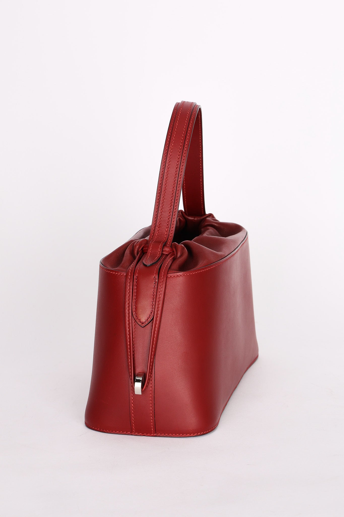 Ultra-Rare Hermès Sac De Paris Rouge H Chamonix PHW 2006