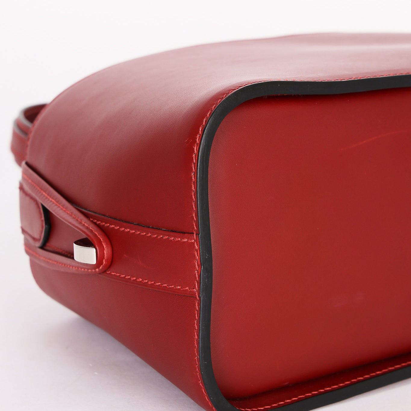 Ultra-Rare Hermès Sac De Paris Rouge H Chamonix PHW 2006