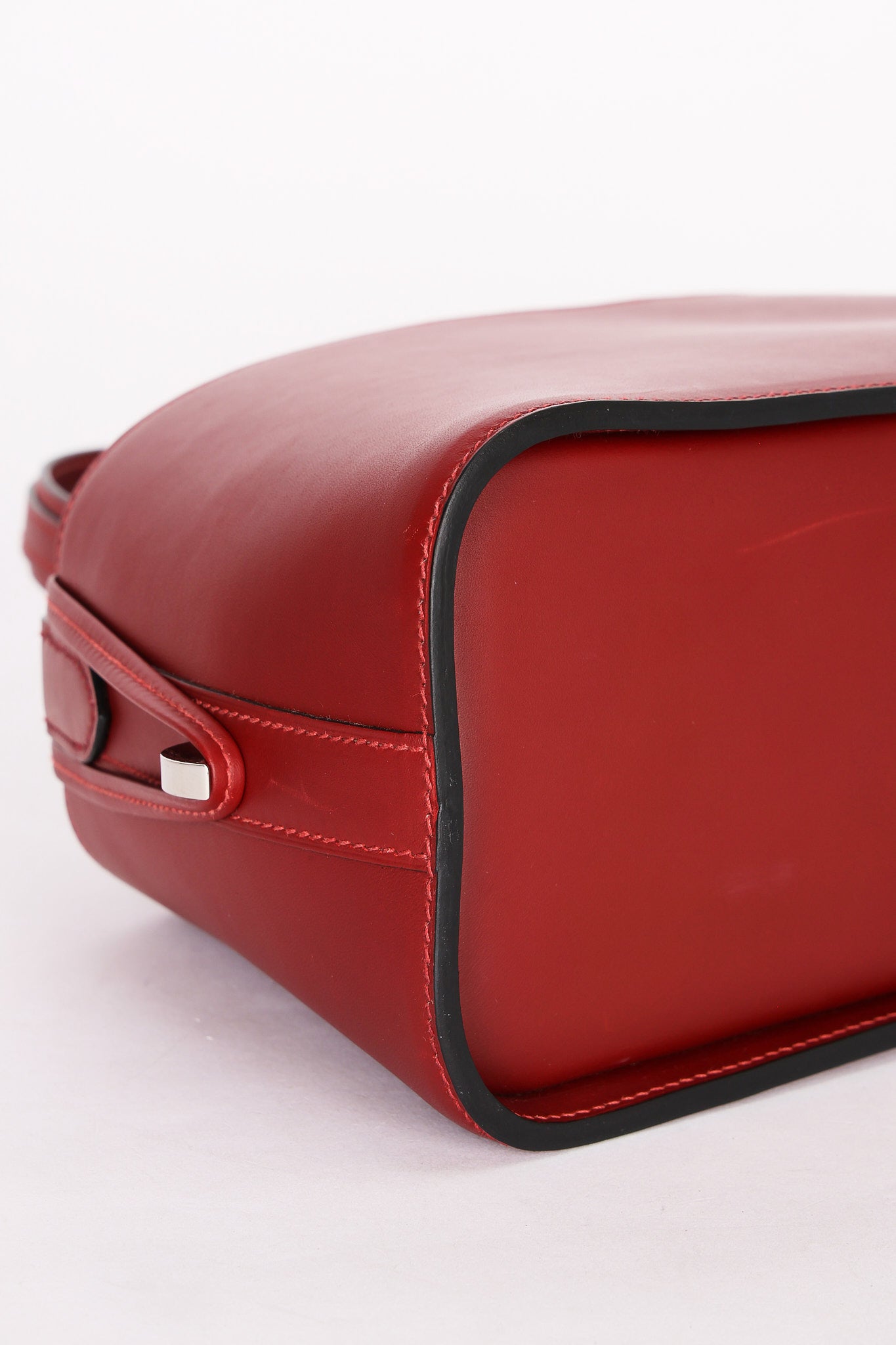 Ultra-Rare Hermès Sac De Paris Rouge H Chamonix PHW 2006