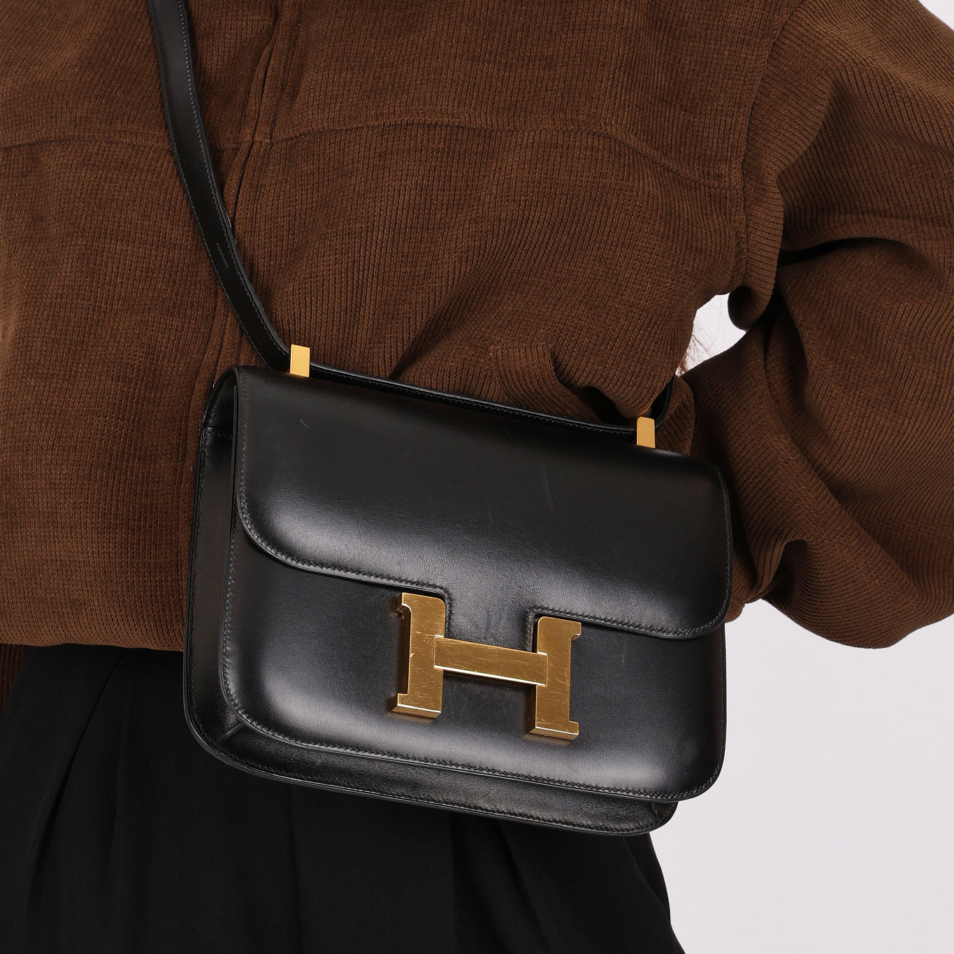 Hermès Constance 23 Noir Box GHW