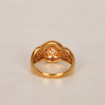 18K Diamond Gold Ring
