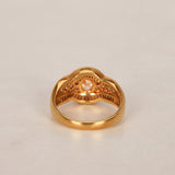 18K Diamond Gold Ring