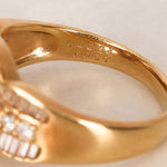 18K Diamond Gold Ring