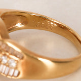 18K Diamond Gold Ring