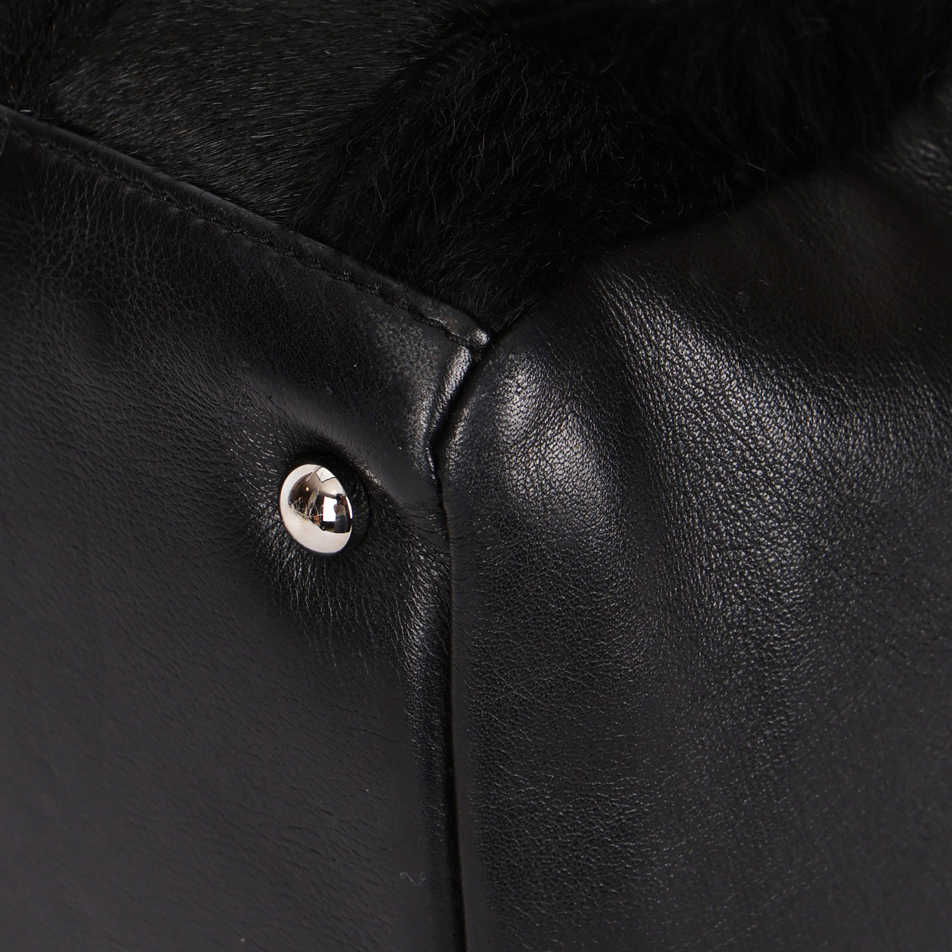 Chanel Ponyhair Olsen Bag Black Lambskin SHW