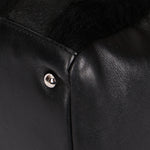 Chanel Ponyhair Olsen Bag Black Lambskin SHW