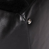Chanel Ponyhair Olsen Bag Black Lambskin SHW