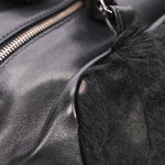 Chanel Ponyhair Olsen Bag Black Lambskin 2004 SHW
