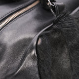 Chanel Ponyhair Olsen Bag Black Lambskin 2004 SHW