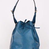 Louis Vuitton Epi Noe MM Blue
