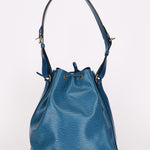 Louis Vuitton Epi Noe MM Blue