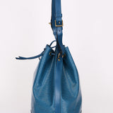 Louis Vuitton Epi Noe MM Blue