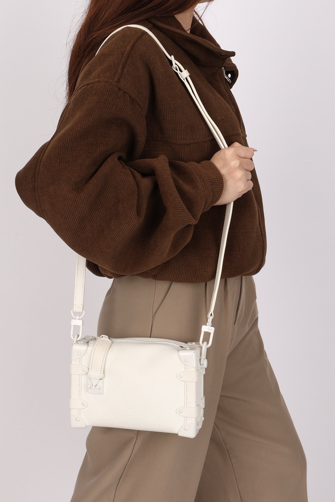 Louis Vuitton Side Trunk PM White