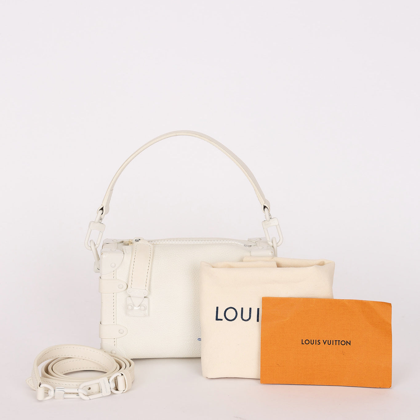 Louis Vuitton Side Trunk PM White