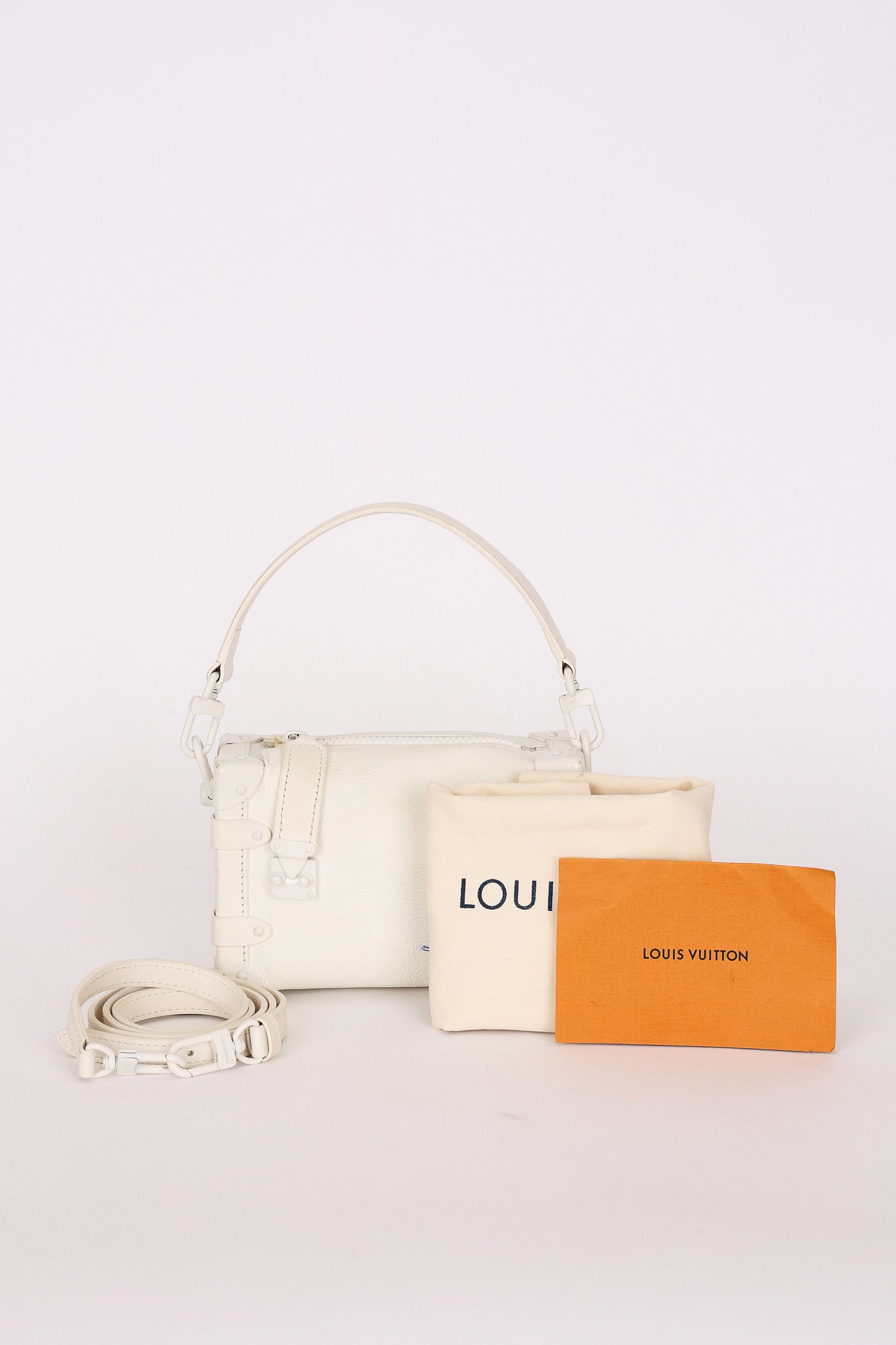 Louis Vuitton Side Trunk PM White