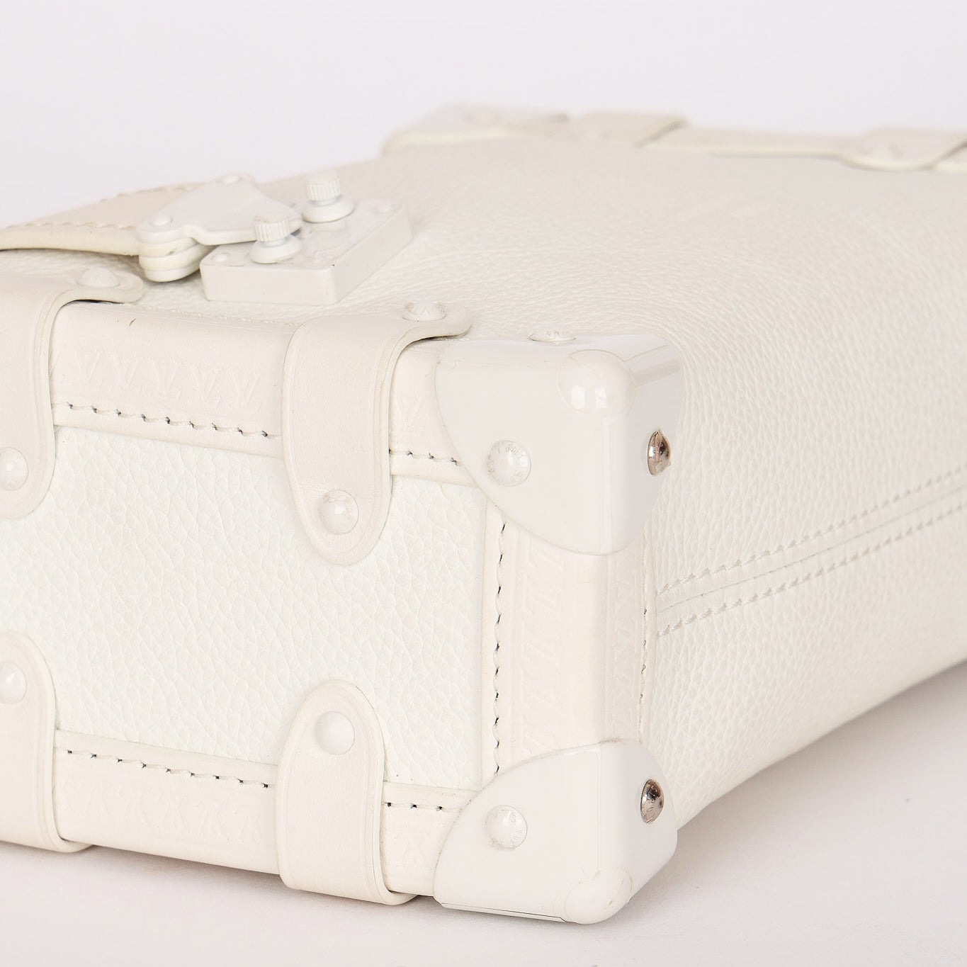 Louis Vuitton Side Trunk PM White