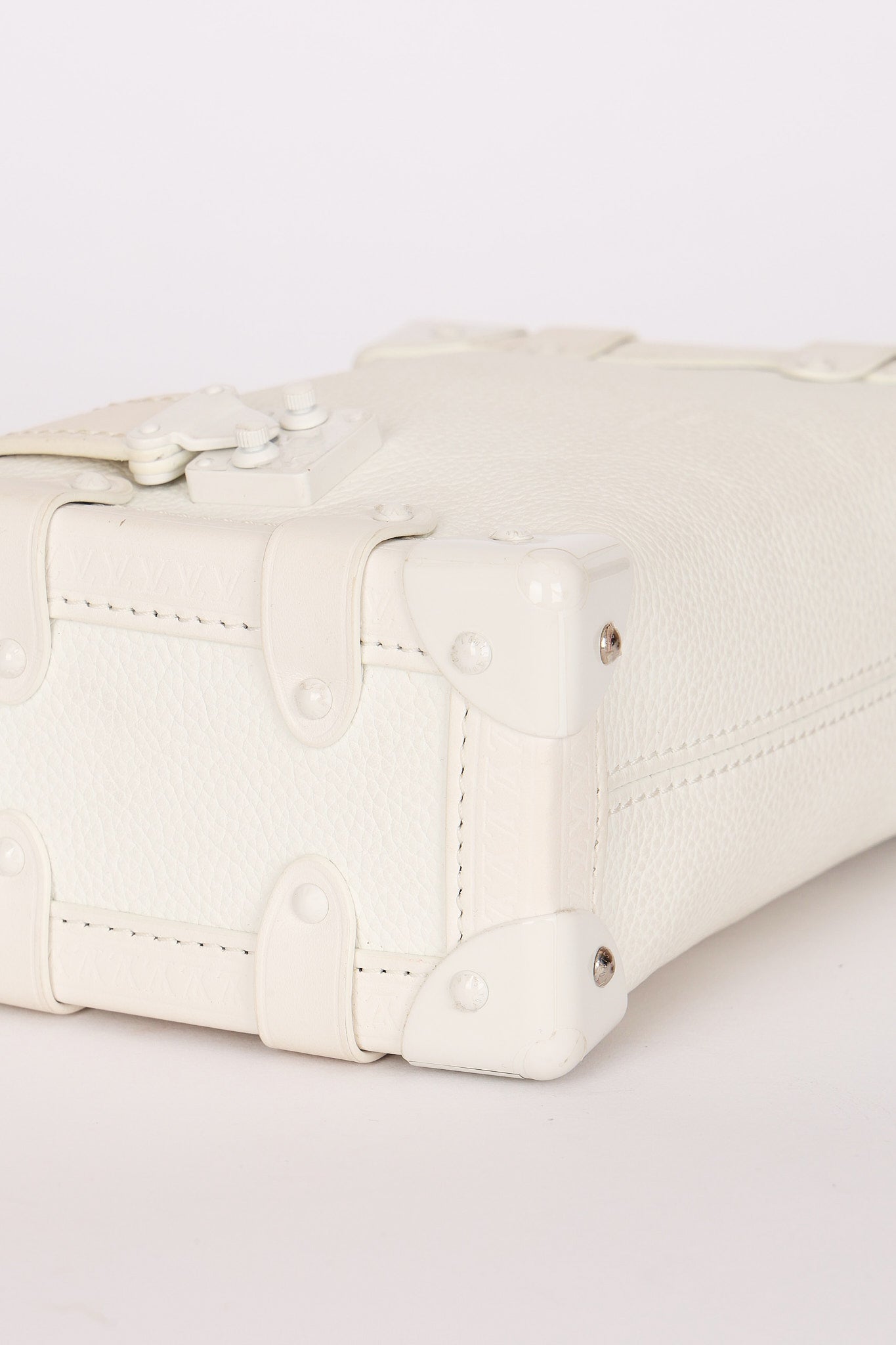 Louis Vuitton Side Trunk PM White