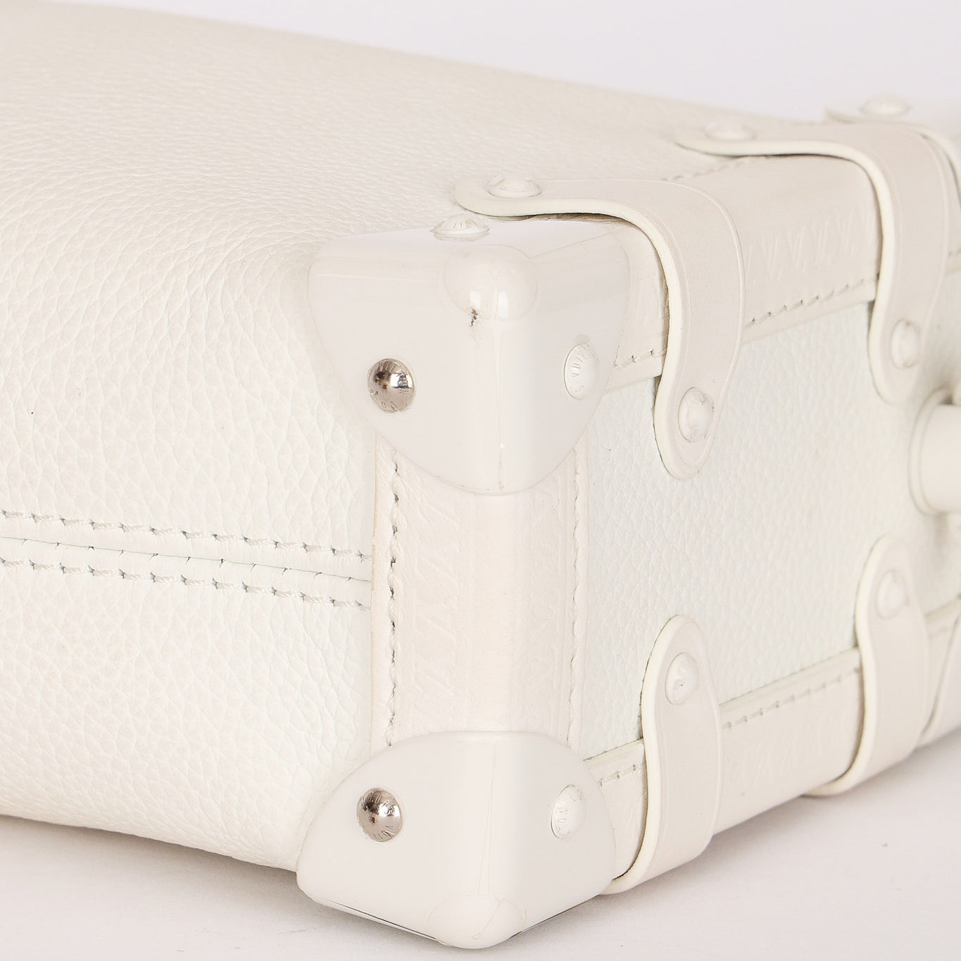 Louis Vuitton Side Trunk PM White