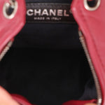 Chanel Mini Backpack is Back Bordeaux Calfskin RHW