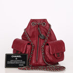 Chanel Mini Backpack is Back Bordeaux Calfskin RHW