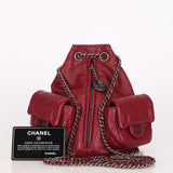 Chanel Mini Backpack is Back Bordeaux Calfskin RHW