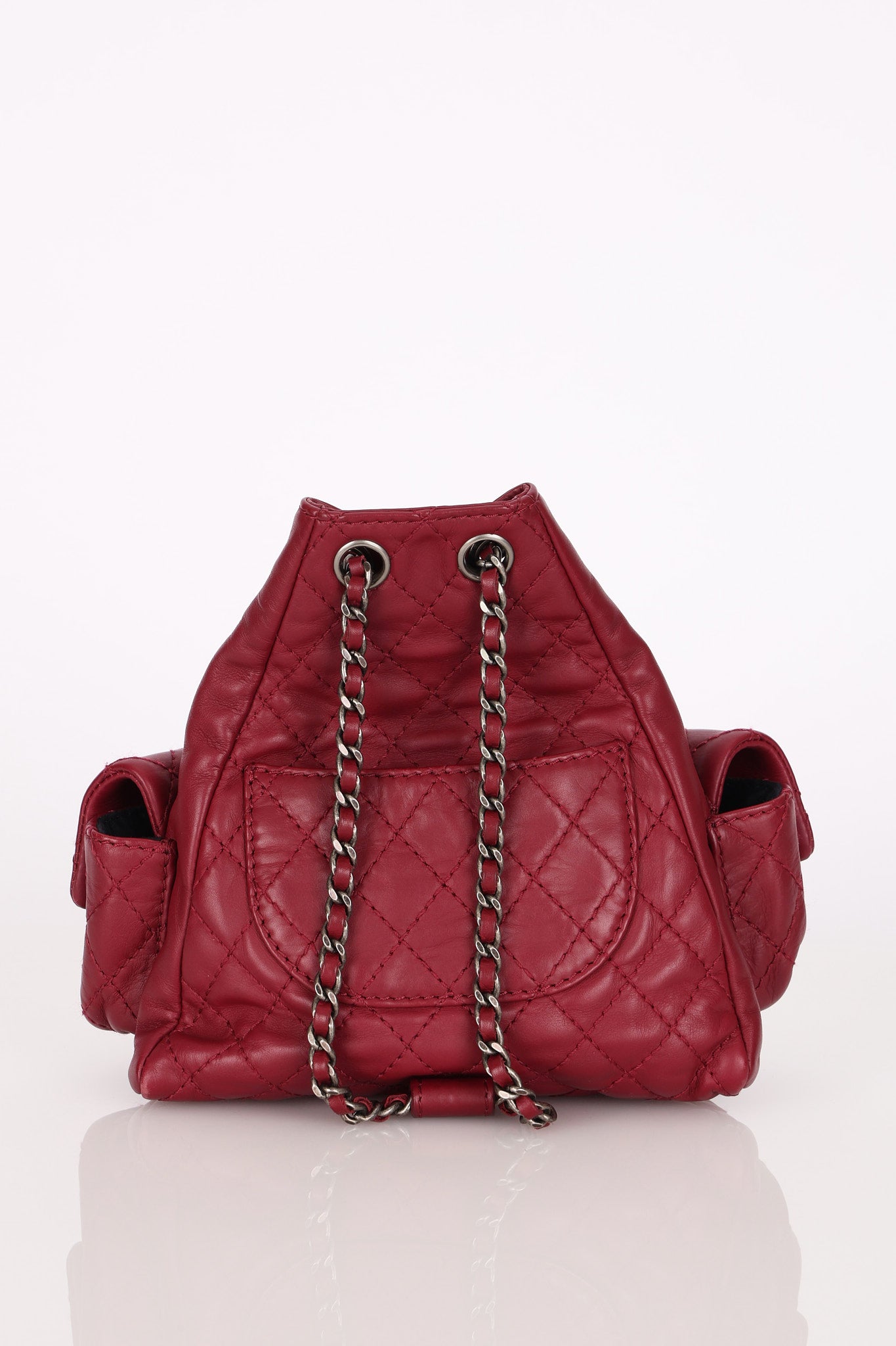 Chanel Mini Backpack is Back Bordeaux Calfskin RHW