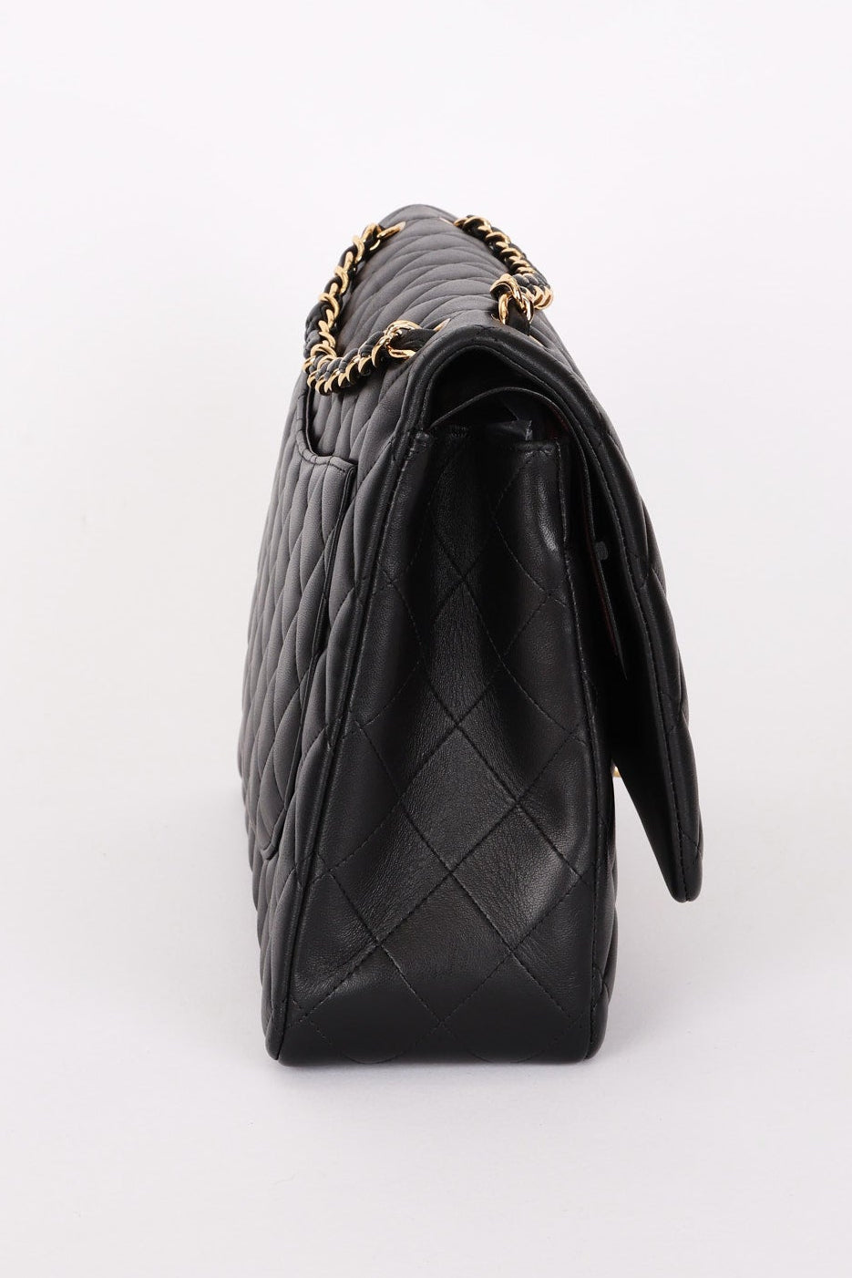 Chanel Maxi Double Flap Black Lambskin GHW
