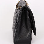 Chanel Maxi Double Flap Black Lambskin GHW
