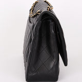 Chanel Maxi Double Flap Black Lambskin GHW