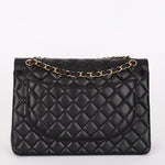 Chanel Maxi Double Flap Black Lambskin GHW