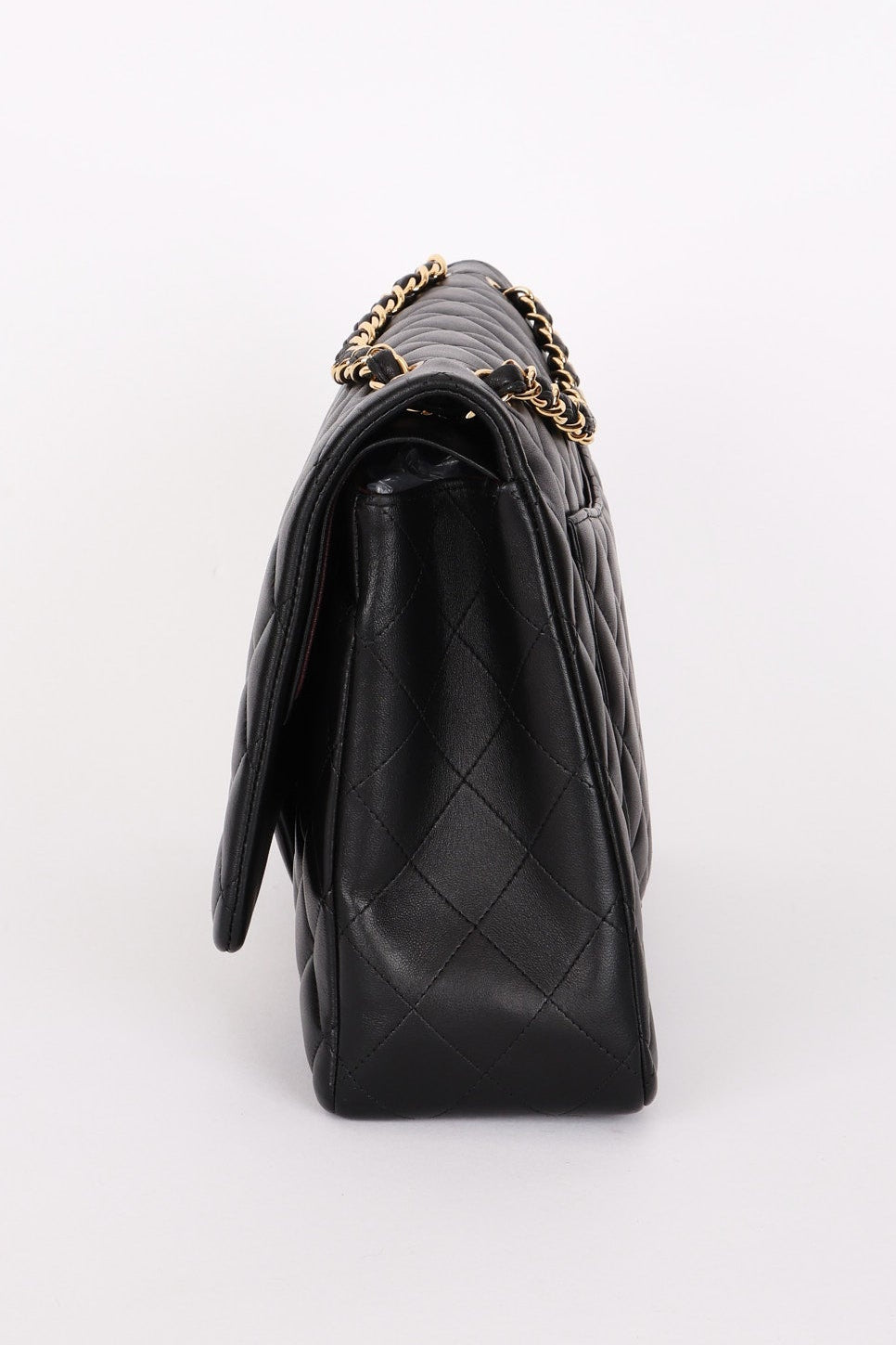 Chanel Maxi Double Flap Black Lambskin GHW